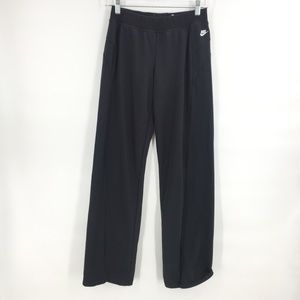 Nike black track style sweatpant